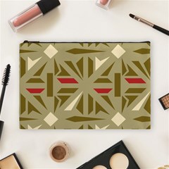 Abstract Pattern Geometric Backgrounds   Cosmetic Bag (large) by Eskimos