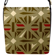 Abstract Pattern Geometric Backgrounds   Flap Closure Messenger Bag (s) by Eskimos