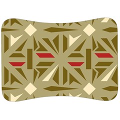 Abstract Pattern Geometric Backgrounds   Velour Seat Head Rest Cushion by Eskimos