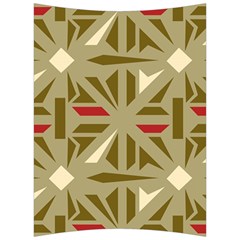 Abstract Pattern Geometric Backgrounds   Back Support Cushion by Eskimos