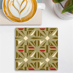 Abstract Pattern Geometric Backgrounds   Uv Print Square Tile Coaster 