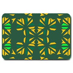 Abstract Pattern Geometric Backgrounds   Large Doormat  by Eskimos