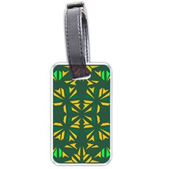 Abstract Pattern Geometric Backgrounds   Luggage Tag (one Side) by Eskimos