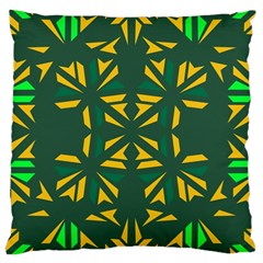 Abstract Pattern Geometric Backgrounds   Large Cushion Case (one Side) by Eskimos