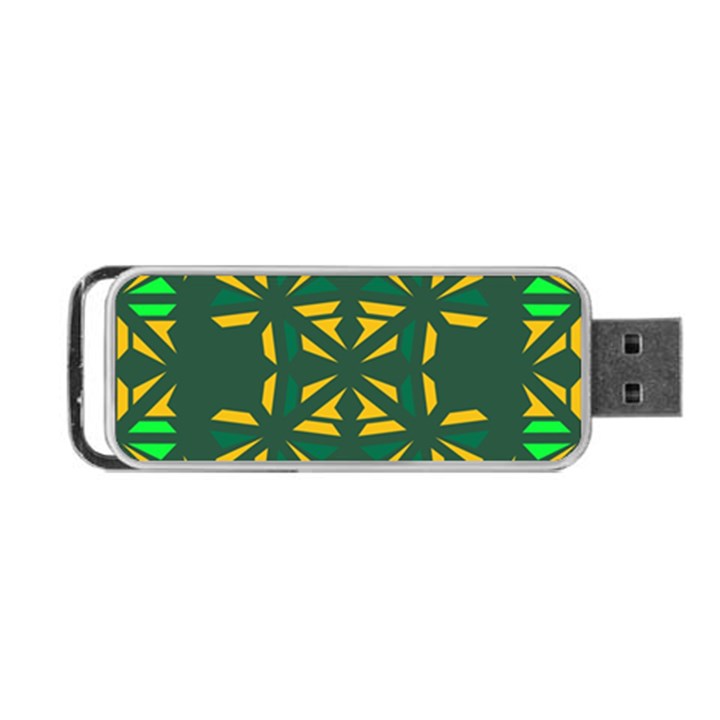 Abstract pattern geometric backgrounds   Portable USB Flash (Two Sides)