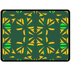 Abstract Pattern Geometric Backgrounds   Double Sided Fleece Blanket (large)  by Eskimos