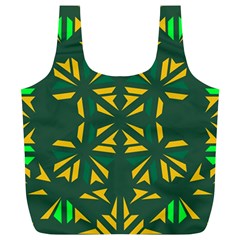 Abstract Pattern Geometric Backgrounds   Full Print Recycle Bag (xl) by Eskimos