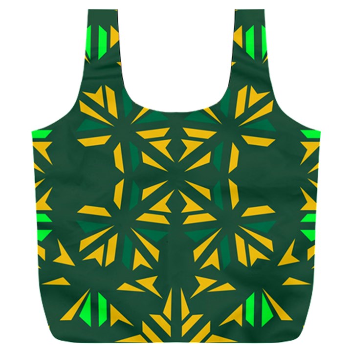 Abstract pattern geometric backgrounds   Full Print Recycle Bag (XXL)