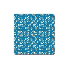 Abstract Pattern Geometric Backgrounds   Square Magnet by Eskimos