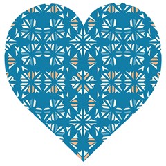 Abstract Pattern Geometric Backgrounds   Wooden Puzzle Heart by Eskimos