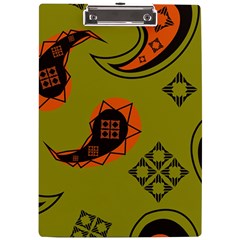 Floral Pattern Paisley Style Paisley Print  Doodle Background A4 Clipboard