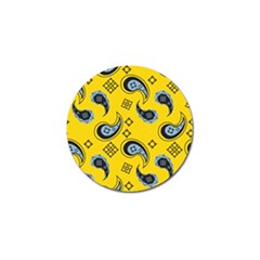 Floral pattern paisley style Paisley print  Doodle background Golf Ball Marker (10 pack)