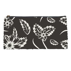 Folk Flowers Print Floral Pattern Ethnic Art Pencil Case by Eskimos