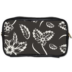 Folk Flowers Print Floral Pattern Ethnic Art Toiletries Bag (one Side) by Eskimos