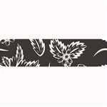 Folk flowers print Floral pattern Ethnic art Large Bar Mats 32 x8.5  Bar Mat