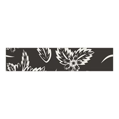 Folk Flowers Print Floral Pattern Ethnic Art Velvet Scrunchie