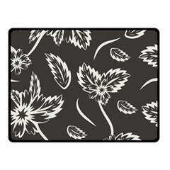 Folk Flowers Print Floral Pattern Ethnic Art Double Sided Fleece Blanket (small)  by Eskimos