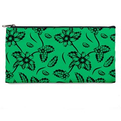 Folk Flowers Print Floral Pattern Ethnic Art Pencil Case by Eskimos