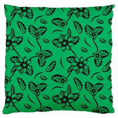 Folk Flowers Print Floral Pattern Ethnic Art Standard Flano Cushion Case (one Side) by Eskimos