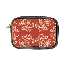 Floral Folk Damask Pattern Fantasy Flowers Floral Geometric Fantasy Coin Purse by Eskimos