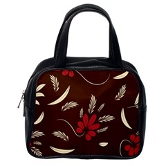 Sfolk Flowers Print Floral Pattern Ethnic Art Classic Handbag (one Side) by Eskimos