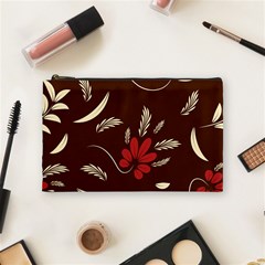 Sfolk Flowers Print Floral Pattern Ethnic Art Cosmetic Bag (medium) by Eskimos