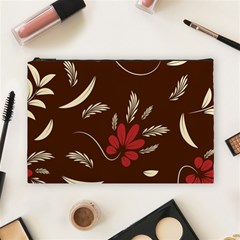 Sfolk Flowers Print Floral Pattern Ethnic Art Cosmetic Bag (large) by Eskimos