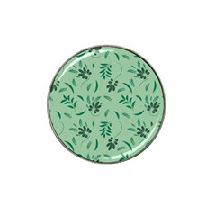 Folk Flowers Print Floral Pattern Ethnic Art Hat Clip Ball Marker by Eskimos