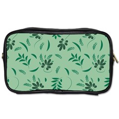 Folk Flowers Print Floral Pattern Ethnic Art Toiletries Bag (one Side) by Eskimos