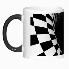 3d Optical Illusion, Dark Hole, Funny Effect Morph Mugs by Casemiro