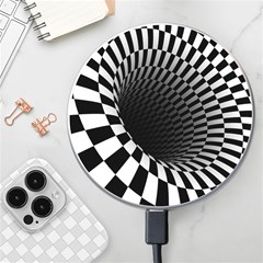 3d Optical Illusion, Dark Hole, Funny Effect Wireless Charger by Casemiro