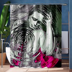 Broadcaster Shower Curtain 60  X 72  (medium)  by MRNStudios