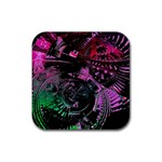 Doppler Ultrasound Rubber Coaster (Square) Front