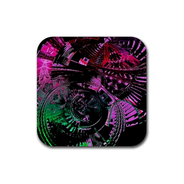 Doppler Ultrasound Rubber Coaster (Square)