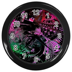 Doppler Ultrasound Wall Clock (black) by MRNStudios