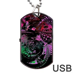 Doppler Ultrasound Dog Tag USB Flash (One Side)