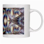 Diamonds And Flowers White Mugs Right