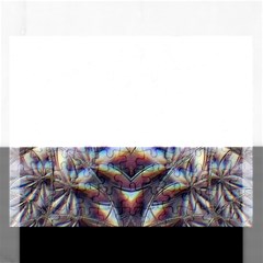 Diamonds And Flowers Rectangular Jigsaw Puzzl by MRNStudios