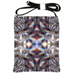 Diamonds And Flowers Shoulder Sling Bag Front