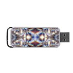 Diamonds And Flowers Portable USB Flash (One Side) Front