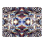 Diamonds And Flowers Double Sided Flano Blanket (Mini)  35 x27  Blanket Front