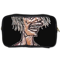 Sketchy Style Drawing Zombie Woman Toiletries Bag (one Side) by dflcprintsclothing