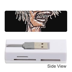 Sketchy Style Drawing Zombie Woman Memory Card Reader (stick) by dflcprintsclothing