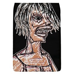 Sketchy Style Drawing Zombie Woman Removable Flap Cover (s) by dflcprintsclothing