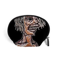 Sketchy Style Drawing Zombie Woman Accessory Pouch (small) by dflcprintsclothing