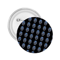 Skulls, Demonic Skull Pattern, Frida Kahlo Stylised 2 25  Buttons by Casemiro