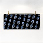 Skulls, Demonic Skull pattern, Frida Kahlo stylised Hand Towel Front