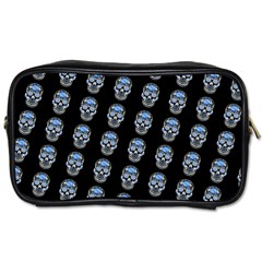 Skulls, Demonic Skull Pattern, Frida Kahlo Stylised Toiletries Bag (two Sides) by Casemiro