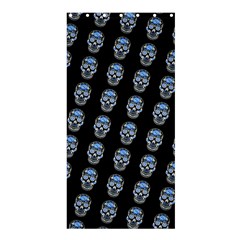 Skulls, Demonic Skull Pattern, Frida Kahlo Stylised Shower Curtain 36  X 72  (stall)  by Casemiro