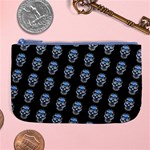 Skulls, Demonic Skull pattern, Frida Kahlo stylised Large Coin Purse Front